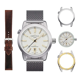 Certina  Men's Automatic Wristwatch set/ C041.407.19.031.01 Switzerland