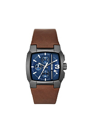 ANALOG WATCH 0 JWL SS LEATHER STRAP