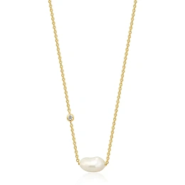 Ania Haie 14K Ոսկեպատ Արծաթյա Վզնոց/ N019-02G