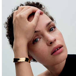 PANDORA Essence 14K Gold Plated Silver Bracelet/ 563302C00-2