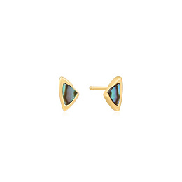 Ania Haie 14K Ոսկեպատ Արծաթյա Ականջօղ/ E049-01G