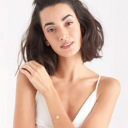 Ania Haie 14K Ոսկեպատ Արծաթյա Թևնոց/ B020-04G