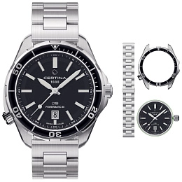 Certina  Men's Automatic Wristwatch set/ C041.407.19.051.00 Switzerland