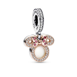 PANDORA Disney 14K Վարդագույն ոսկու պատվածքով Արծաթյա Չարմ/ 782615C01
