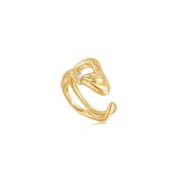 Ania Haie 14K Ոսկեպատ Արծաթյա Մատանի/ R050-02G