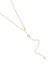 Zag Bijoux Gold Plated Necklace/ SNM24331-01WHT
