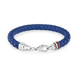 BR-ITBLB-M-SSLEA-190.00 ICONIC TH BRAIDED LEATHER 