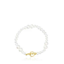 TOUS 18K Gold Plated Silver Bracelet/ 211531510