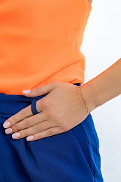 Ania Haie 14K Ոսկեպատ Արծաթյա Թևնոց/ B034-01G