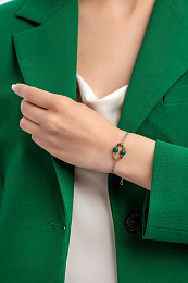 Ti Sento 14K Gold Plated Silver Bracelet/ 23014MA