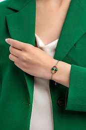Ti Sento 14K Gold Plated Silver Bracelet/ 23014MA