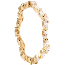 PDPAOLA 18K Gold Plated Silver Ring/ AN01-875-08