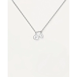 PDPAOLA Silver Necklace/ CO02-601-U