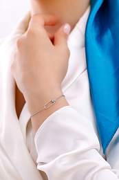 L'atelier Precieux серебряный Браслет/ 72207218