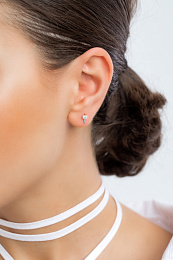 Ania Haie Արծաթյա Ականջօղ/ E032-05H