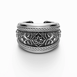 Silver Ring TOHM / CD052