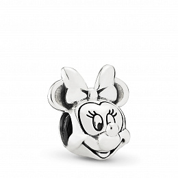 Disney Minnie silver charm/Серебряный шарм