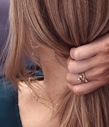 Zag Bijoux Մատանի/ SRR13037-01WHT