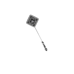 Silver Brooch "Mush" /CD006