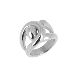 Zag Bijoux Stainless Steel Surgical Ring/ SRT24152-00UNI-56