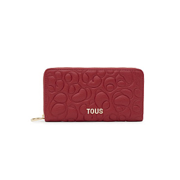 CLEA.COT,WALLET M.T GRETA RED
