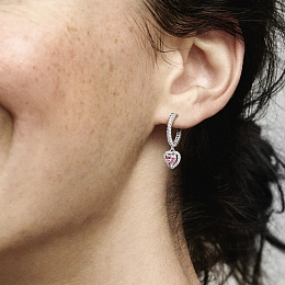 PANDORA Timeless Silver Earring/ 291445C01