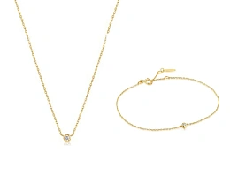 Ania Haie 14K Gold Necklace and Bracelet Set