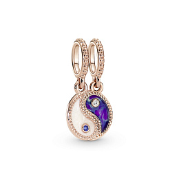 PANDORA Moments 14K Rose Gold Plated Silver Charm/ 780098C01