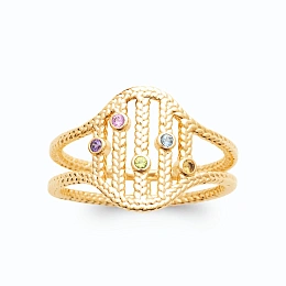 Maison de la Bijouterie 18K Ոսկեպատ Մատանի/ 2998605-56