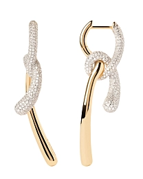 PDPAOLA 18K Gold Plated Silver Earring/ AR01-D32-U