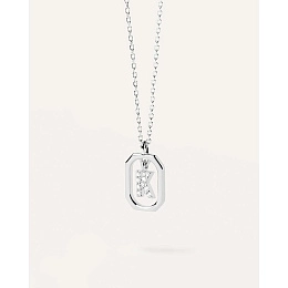 PDPAOLA Silver Necklace/ CO02-522-U