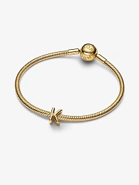 PANDORA Moments 14K Gold Plated Silver Charm/ 763957C00