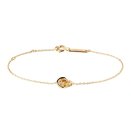 PDPAOLA 18K Позолоченный Серебряный Браслет/ PU01-787-U