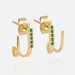 Zag Bijoux Ականջօղ/ SEC21718-01GRN