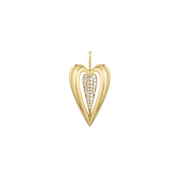 Ania Haie 14K Ոսկեպատ Արծաթյա Չարմ/ NC048-37G