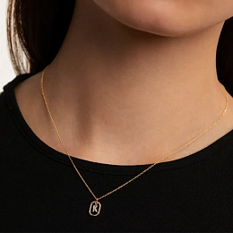 PDPAOLA 18K Gold Plated Silver Necklace/ CO01-522-U