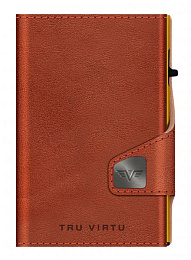 Wallet CLICK & SLIDE Florence Cognac/Gold
