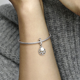 PANDORA Moments Silver Charm/ 791728CZ