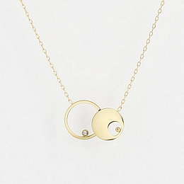 Zag Bijoux Ожерелье/ SNS18250-01WHT