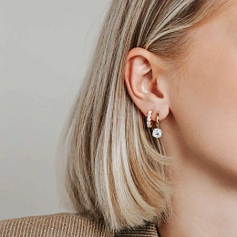 Ti Sento Silver Earring/ 7718ZY