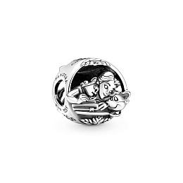 Disney Belle and characters sterling silver charm /790060C00