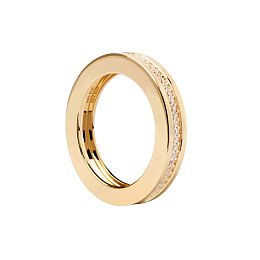 PDPAOLA 18K Gold Plated Silver Ring/ AN01-630-16