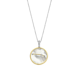 Ti Sento 14K Gold Plated Silver Necklace/ 6826AR