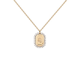 PDPAOLA 18K Gold Plated Silver Necklace / Leo / CO01-572-U