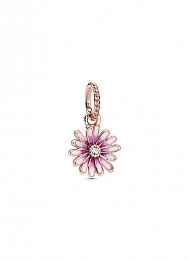 Daisy Pandora Rose dangle with clear cubiczirconia