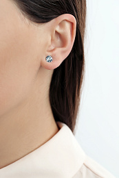 Earring 036 aqua