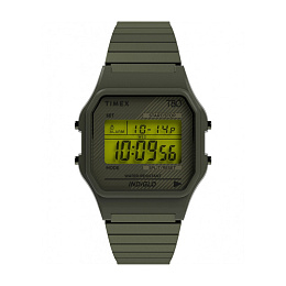 Timex 80 Perfect Fit Expansion Band Olive