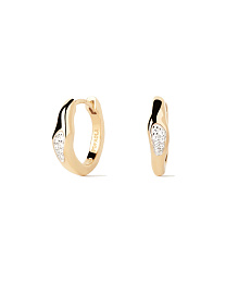 PDPAOLA 18K Gold Plated Silver Earring/ AR01-C12-U