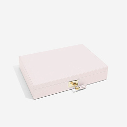 Blossom Pink Leather Lidded 
