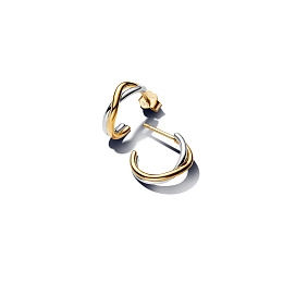 PANDORA ESSENCE 14K Ոսկեպատ Արծաթյա Ականջօղ/ 263880C00